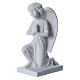 Angel, right, in reconstituted marble 25 cm s2