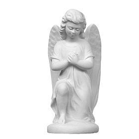 Linkes Engelchen, aus Marmor von Carrara, 18 cm