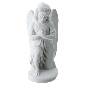 Angioletto sinistro 18 cm marmo di Carrara