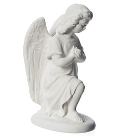 Rechtes Engelchen, aus Marmor von Carrara, 18 cm