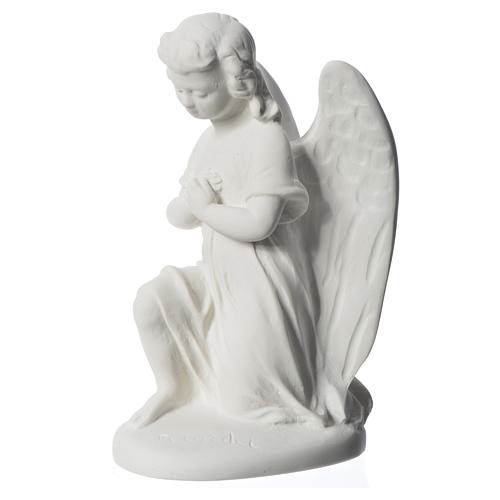 Rechtes Engelchen, aus Marmor von Carrara, 18 cm 7