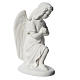 Anjo direito 18 cm mármore de Carrara s2