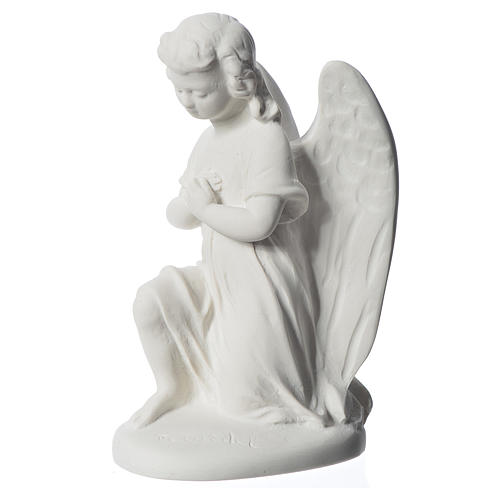 Angel, right, in Carrara marble dust 7,09in 3