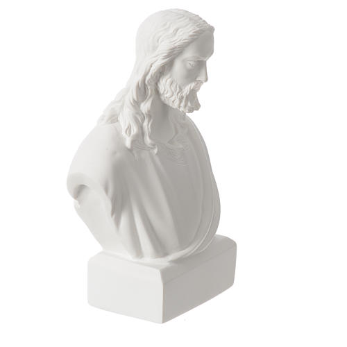 Buste de Jésus 19 cm marbre 5
