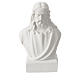 Buste de Jésus 19 cm marbre s4