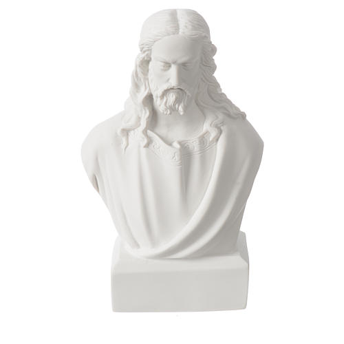 Busto de Jesus 19 cm mármore 4