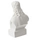 Jesus bust in reconstituted carrara marble, 19 cm s6