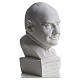 Pope John XXIII bust in reconstituted marble, 22 cm s2
