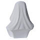 Our Lady, reconstituted carrara marble bust, 16 cm s4