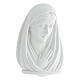 Buste Vierge Marie 13 cm marbre reconstitué s1