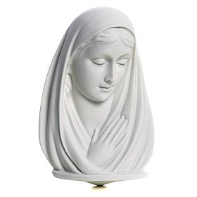 Statue in polvere di marmo di Carrara: Busto Madonna cm 13 marmo sintetico