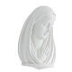 Our Lady, reconstituted marble bust, 13 cm s2