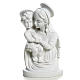 Our Lady with Child bust in reconstituted marble, 22 cm s4