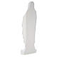 Our Lady of Lourdes bas-relief in reconstituted marble 60-85 cm s3
