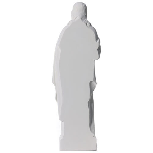Applicazione Sacro Cuore di Gesù marmo sintetico 60-80 cm 6