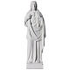 Sacred Heart of Jesus bas-relief in marble 60-80 cm s1