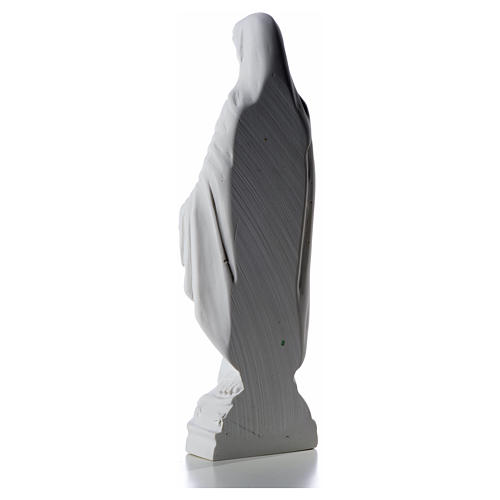 Virgen Inmaculada 30 cm Relieve Polvo de Mármol 7
