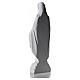 Statue applique Vierge Immaculée 30 cm marbre s7