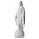 Statue applique Vierge Immaculée 30 cm marbre s2
