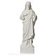 Statua applicazione Sacro Cuore di Gesù 30 cm marmo s1