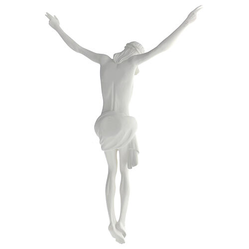 Statue, Gekreuzigter, 80-150 cm, Fiberglas, weiß 9