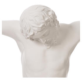 Statue, Gekreuzigter, 90-120 cm, Fiberglas, weiß