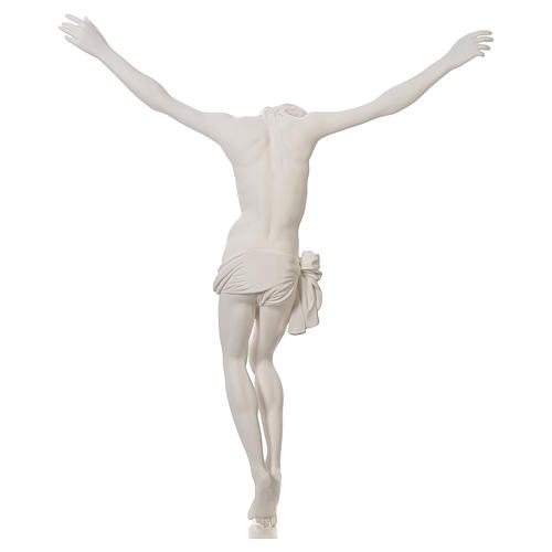 Statue, Gekreuzigter, 90-120 cm, Fiberglas, weiß 10