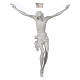 Bas relief Corps du Christ en fibre de verre blanche s2