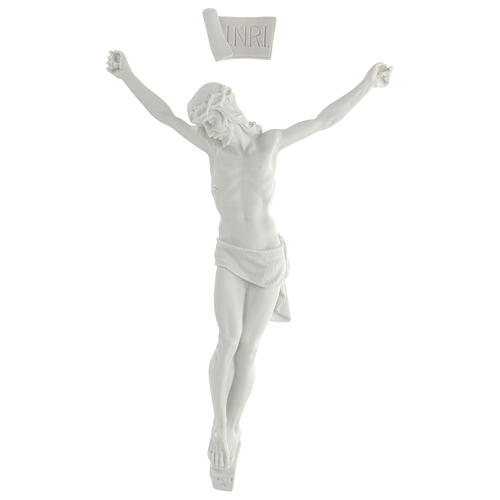 Cuerpo de Cristo de mármol sintético 50 cm 1