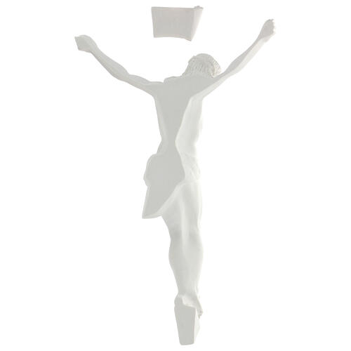 Cuerpo de Cristo de mármol sintético 50 cm 5