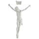 Cuerpo de Cristo de mármol sintético 50 cm s1