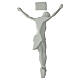 Christ's body in reconstituted carrara marble 50 cm s5