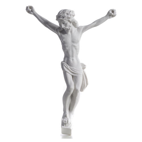 Christ's body, reconstituted marble statue 13-23-27 cm 4