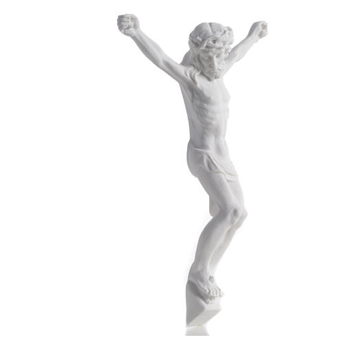 Christ's body, reconstituted marble statue 13-23-27 cm 5