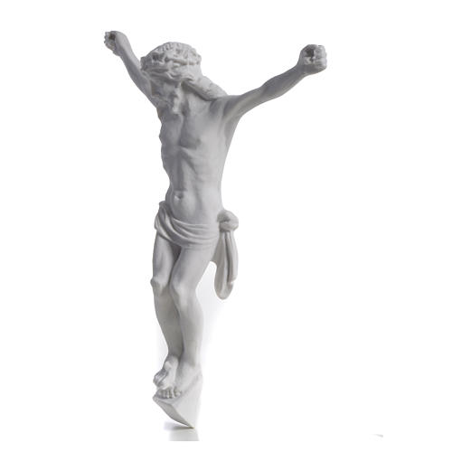 Christ's body, reconstituted marble statue 13-23-27 cm 6