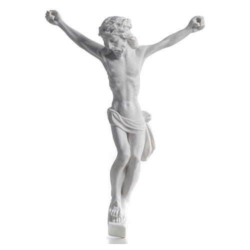 Christ's body, reconstituted marble statue 13-23-27 cm 1