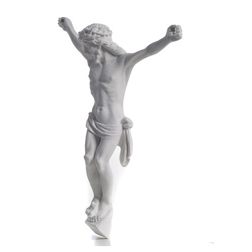 Christ's body, reconstituted marble statue 13-23-27 cm 3
