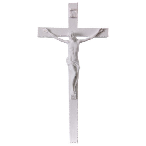 Kruzifix Marmorpulver 25-31-43 cm 1