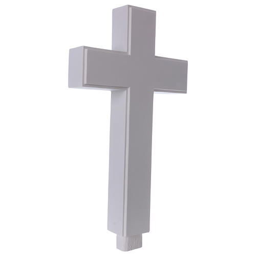Appliqué croix 62 cm marbre 4