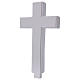 Appliqué croix 62 cm marbre s2