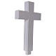 Appliqué croix 62 cm marbre s4