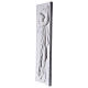 Risen Christ, 55x16 cm reconstituted marble bas-relief s3