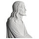 Cristo en rodillas en relievem, mármol 47cm s3