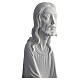 Christ on his knees in reconstituted marble, 47 cm s5