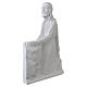 Relief Christus auf den Knien 47 cm  Marmorpulver s4