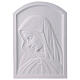 Relief Madonna Gesicht 45 cm  Marmorpulver s1