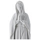 Virgen de Guadalupe 45cm en relieve en mármol blanco s6