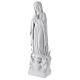 Madonna di Guadalupe 45 cm statua marmo bianco s3