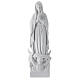 Nossa Senhora de Guadalupe 45 cm imagem mármore branco s1