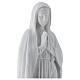 Nossa Senhora de Guadalupe 45 cm imagem mármore branco s2